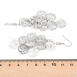 Orecchini pendenti in ottone&nbsp;EJEW-B157-02C-P