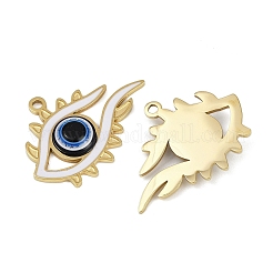 Pendentifs en acier inoxydable 304 émaillés&nbsp;STAS-L290-07G