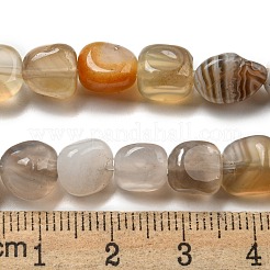 Natur Botswana Achat Perlen Stränge&nbsp;G-D081-A10-01