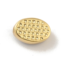 Echte 18 Karat vergoldete Messingperlen&nbsp;KK-B059-37G-F