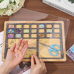 Vitrines à bijoux en bambou&nbsp;DIY-BC0014-25B