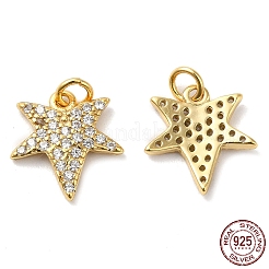 925 Sterling Silber Micro pave Zirkonia Charme&nbsp;STER-I010-36G