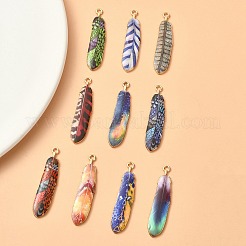 10 stücke 10 stil rack plattierung legierung anhänger&nbsp;FIND-YW0004-48