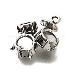Tibetischer stil Aluminium Anhänger & Charms&nbsp;FIND-G078-26A-AS