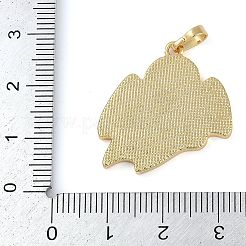 Halloween-Anhänger mit Messing-Emaille-Beschichtung&nbsp;KK-U032-11A-G