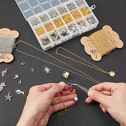 DIY Ozean Thema Schmuck Zubehör Kits&nbsp;DIY-PH0004-69