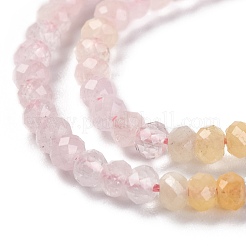 Chapelets de perles en morganite naturelle&nbsp;G-F770-D04-02