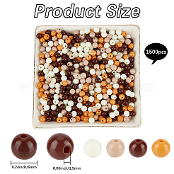 Perles acryliques opaques&nbsp;SACR-PA0001-04A-01