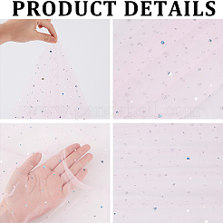 1 m Pailletten-Polyester-Organza-Stoffe&nbsp;DIY-CY0003-41B