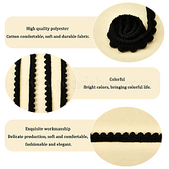 10 verges de rubans en polyester&nbsp;SRIB-CY0001-23A