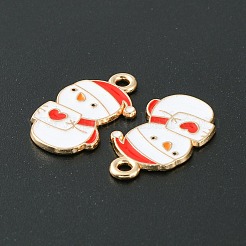 Navidad colgantes de esmalte de la aleación&nbsp;ENAM-D047-07G-03