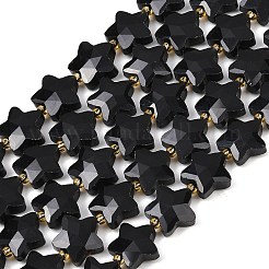 Natürlichen Obsidian Perlen Stränge&nbsp;G-P573-C13-01