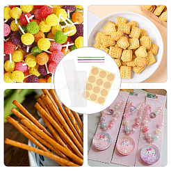 DIY 300 Stück 3 Größen OPP Zellophan-Verpackungsbeutel&nbsp;DIY-OC0010-27
