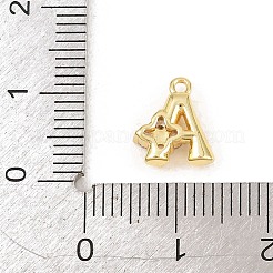 Ciondoli in ottone zirconi chiari micro pavé&nbsp;KK-Z151-18G-A