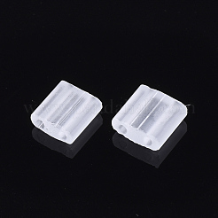 2 trous perles de rocaille de verre&nbsp;SEED-T003-02C-01