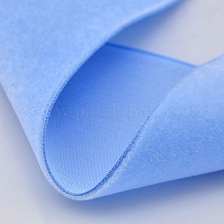 Ruban de velours en polyester pour emballage de cadeaux et décoration de festival&nbsp;SRIB-M001-38mm-336