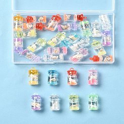 30 pendentif lumineux en résine époxy&nbsp;RESI-FS0002-14