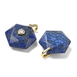 Gefärbte natürliche Lapislazuli-Anhänger mit Facettenschliff&nbsp;GG-CBA67BD-01G-I