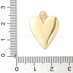 Messing-Anhänger mit natürlichem Muschel-Pavé&nbsp;KK-L239-049G-01