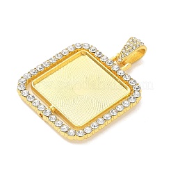 Cabochon bases rhinestone de la aleación colgante&nbsp;RB-CBA40A4-01G-01