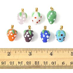 8 Stück handgefertigte Bunte Malerei-Anhänger&nbsp;LAMP-FS0001-52A