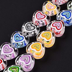Handgemachte Murano Glas Perlen Stränge&nbsp;LAMP-E033-04H