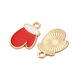 Noël pendentifs émail en alliage&nbsp;ENAM-K080-01B-G