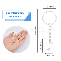 Porte-clés en alliage&nbsp;KEYC-FH00017
