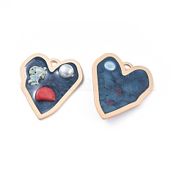 Pendentifs en résine époxy&nbsp;RESI-X0001-10