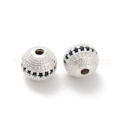 Perline zirconi micro pave  in ottone&nbsp;KK-C071-08S-02