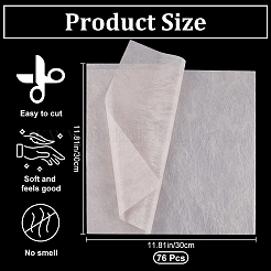 Carta da regalo artigianale per bouquet in cotone al latte&nbsp;DIY-WH20007-28B