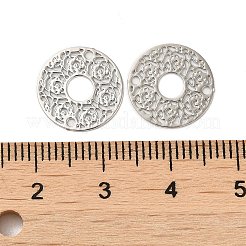 Ciondoli connettore in ottone placcato cremagliera&nbsp;KK-Q792-08P