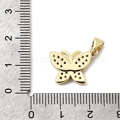 Pendentifs en laiton zircon cubique transparent&nbsp;KK-A296-03A-G