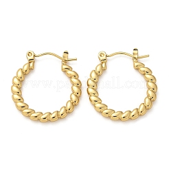 Creolen aus 304er Edelstahl für Damen&nbsp;EJEW-L296-050G