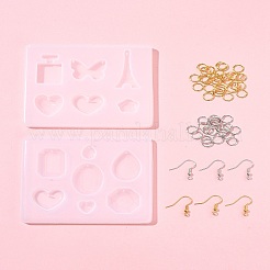 DIY baumeln Ohrring machen Kits&nbsp;DIY-FS0008-24