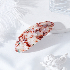 1 barrette à cheveux en résine et fer&nbsp;PHAR-LP0004-16A