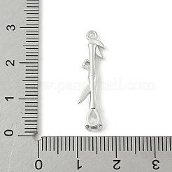 Ottone micro spianare pendenti zirconi&nbsp;KK-M326-13B-P