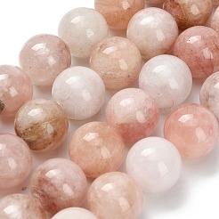 Natürliche rosa Morganit Perlen Stränge&nbsp;G-H335-B01-16mm