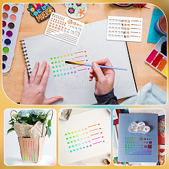 3 modèle de planification d'agenda en acrylique&nbsp;DIY-BC0017-17
