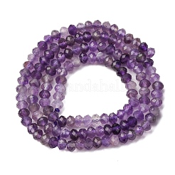 Abalorios de amatista natural hebras&nbsp;G-RM2025-D07-E
