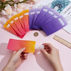 12 Stück 2 Farben Plastikreisetaschen&nbsp;ABAG-GF0001-50