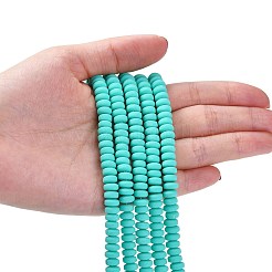 Chapelets de perle en pâte polymère manuel&nbsp;X-CLAY-N008-008G