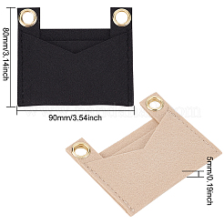 3 x Organizer-Einsatz für Filztaschen in 3 Farben&nbsp;PURS-WR0006-82A