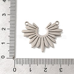 Anlaufgeschützte Anhänger aus Edelstahl 201&nbsp;STAS-B076-01P-06