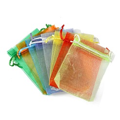 48 stücke 8 farben organza taschen schmuck lagerung beutel party hochzeit favor geschenk taschen&nbsp;OP-FS0001-02