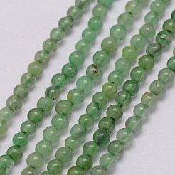 Natur sortierten Edelstein Perlenstränge&nbsp;G-K146-M-3mm