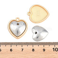 Aluminium-Anhänger Fassungen für Cabochons&nbsp;FIND-G112-02B