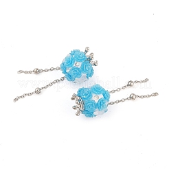 Perline di strass luminose in argilla polimerica fatte a mano&nbsp;CLAY-H003-09P-03