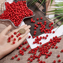 600 pezzo di perline di legno naturale tinto&nbsp;COCO-SC0002-39