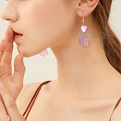 201 pendentifs en filigrane d'acier inoxydable&nbsp;STAS-FW0001-06